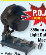 350mm Abrasive Light Duty Steel Cut Off Disc ECDISC/350-Each