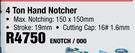 MacAfric 4 Ton Hand Notcher ENOTCH/000