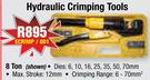MacAfric Hydraulic Crimping Tools 8 Ton ECRIMP/001
