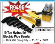 MacAfric Electric 19 Ton Hydraulic Electric Pipe Bender GPIPEB/000