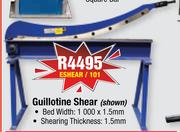 MacAfric Guillotine Shear ESHEAR/101