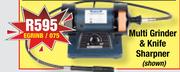 MacAfric Multi Grinder & Knife Sharpner EGRINB/075