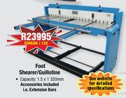 MacAfric Foot Shearer/Guillotine ESHEAR/132