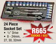 24-Piece Socket Set TSOCKE/023