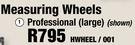 Measuring Professional Large Wheels HWHEEL/001