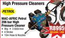 MacAfric Petrol 206 Bar High Pressure Cleaner HCLEAN/299