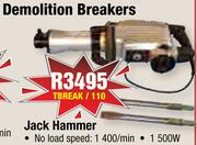 MacAfric Demolition Breaker Jack Hammer TBREAK/110