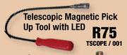 Telescopic Magnetic Pick Up Tool With LED TSCOPE/001