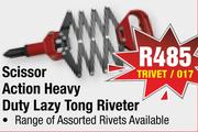 Scissor Action Heavy Duty Lazy Tong Riveter TRIVET/017
