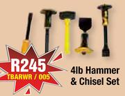 4lb Hammer & Chisel Set TBARWR/005