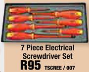 7 Piece Electrical Screwdriver Set TSCREE/007