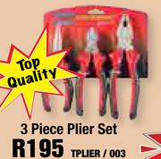 Top Quality 3 Piece Plier Set TPLIER/003