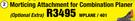 Morticing Attachment For Combination Planer WPLANE/401