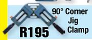 Sliding 90° Corner Jig Clamps
