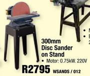 300mm Disc Sander On Stand WSANDS/012