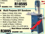 Adendorff meat saw sale