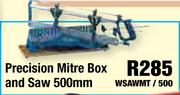Precision Mitre Box And Saw 500mm WSAWMT/500