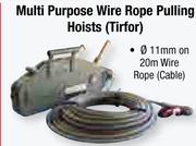 Multi Purpose Wire Rope Pulling Hoists(Tirfor) 3200Kg GHOIST/032