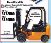 MacAfric Diesel Forklifts 2.5 Ton