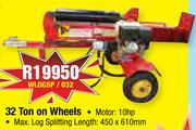 MacAfric Log Splitting 32 Ton On Wheels WLOGSP/032