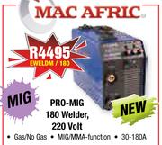 Pro-Mig 180 Welder, 220 Volt EWELDM/180
