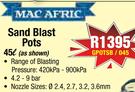 Macafric 45Ltr Sand Blast Pot-GPOTSB/045