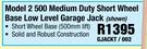 Trolley Jacks Model 2500 Medium Duty Short Wheel Base Low Level Garage Jack GJACKT/002