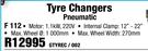 Tyre Changers Pneumatic F112 GTYREC/002