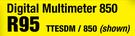 Digital Multimeter 850 TTESDM/850 Shown