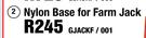 Nylon Base For Farm Jack GJACKF/001