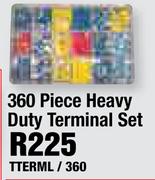 360 Piece Heavy Duty Terminal Set TTERML/360