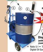 Pneumatic Mobile Oil Dispensing Kit (Without Drum Complete Unit Shown) HPUMPO/004