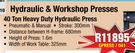 Hydraulic & Workshop Presses 40 Ton Heavy Duty Hydraulic Press GPRESS/041
