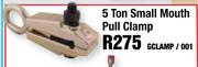5 Ton Small Mouth Pull Clamp GCLAMP/001