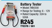 Battery Tester HBV200 TTESTB/001