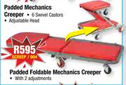 Padded Foldable Mechanics Creeper GCREEP/004