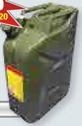 20Ltr Jerry Cans 0.8mm(Green) GCANJR/020