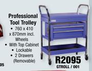 Professional Tool Trolley GTROLL/001