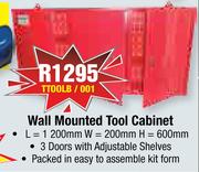 Wall Mounted Tool Cabinet TTOOLB/001