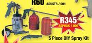 5-Piece DIY Spray Kit ASPRAK/006