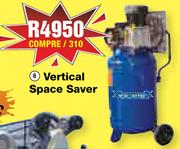 Mac Afric 100Ltr Vertical Belt Drive Space Saver Compressor COMPRE/310