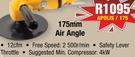 Air Angle 175mm Polisher APOLIS/175