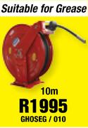 Heavy Duty Retractable Hose Reels 10m GHOSEG/010