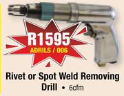Rivet Or Spot Weld 6cfm Removing Drill ADRILS/006
