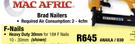 Macafric Brad Nailer Heavy Duty 30mm For 18# F Nails 10-30mm(Shown) ANAILA/030