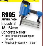 Industrial 18-64mm Concrete Nailer ANAILR/660