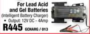 Macafric Intelligent Battery Charger For Lead Acid And Gel Batteries GCHARG/013