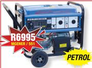 Macafric 2.8kVA 220V Petrol Portable Generator With Pull Start MGENER/220