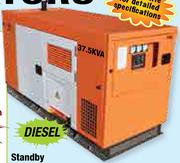 Macafric Standby Diesel, Watercooled Generator 37.5kVA