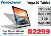 Lenovo Yoga 10 Tablet
